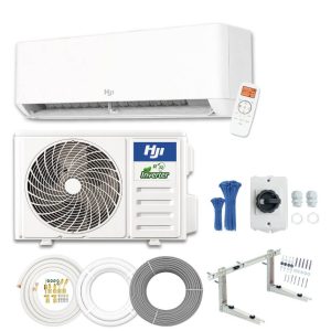 Compleet Single Split Airco pakket - 7.0 kW -  Koelen en Verwarmen - Doe-het-zelf pakket