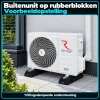 Compleet Single Split Airco pakket - 7.0 kW -  Koelen en Verwarmen - Doe-het-zelf pakket - Buitenunit op rubberblokken