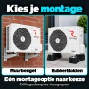 Compleet Single Split Airco pakket - 7.0 kW -  Koelen en Verwarmen - Doe-het-zelf pakket - Kies je montage