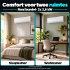 Compleet Single Split Airco pakket - 2x 2.6 kW bundel -  Koelen en Verwarmen - Doe-het-zelf pakket - Comfort voor jouw ruimte