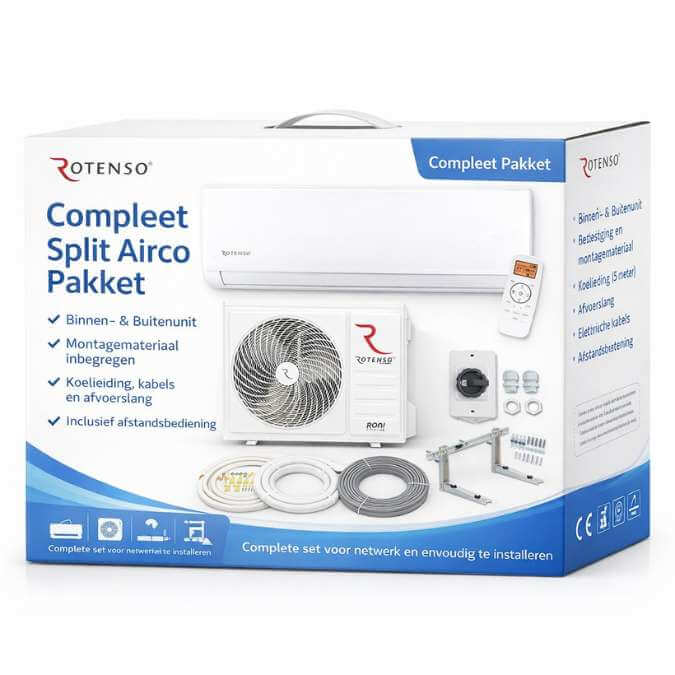 Compleet doe-het-zelf airco pakket