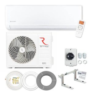 Compleet Single Split Airco pakket - 7.0 kW -  Koelen en Verwarmen - Doe-het-zelf pakket