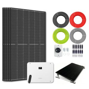 Zonnepanelen pakket voor platdak - 3.5 kW - 5x 700wp panelen