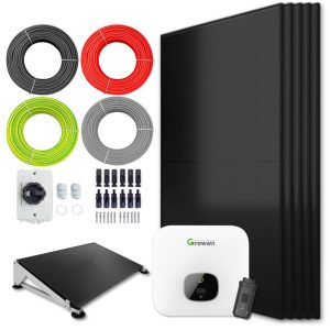 Zonnepanelen pakket voor platdak - 2.2 kW - 5x 430wp panelen