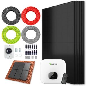 Zonnepanelen pakket voor schuindak - 2.2 kW - 5x 430wp panelen