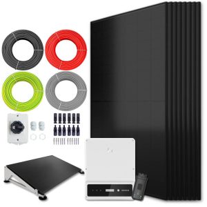 Zonnepanelen pakket voor platdak - 6.0 kW - 14x 430wp panelen