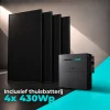 4x Restar 430Wp zonnepanelen met TSUN thuisbatterij 4 kWh