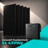 5x Restar 430Wp zonnepanelen met TSUN thuisbatterij 4 kWh