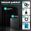 Inhoud pakket 3x 700Wp zonnepanelen en TSUN 4 kWh thuisbatterij
