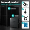 Inhoud pakket 8x 700Wp zonnepanelen en TSUN 4 kWh thuisbatterij