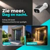 DHZ solar camera met 2K beeld en kleurennachtzicht met spotlight