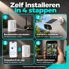 Het DHZ beveiligingscamera pakket zelf installeren in 4 stappen met Nederlandse handleiding