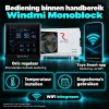Windmi Bediening - warmtepomp pakket met rubberen blokken